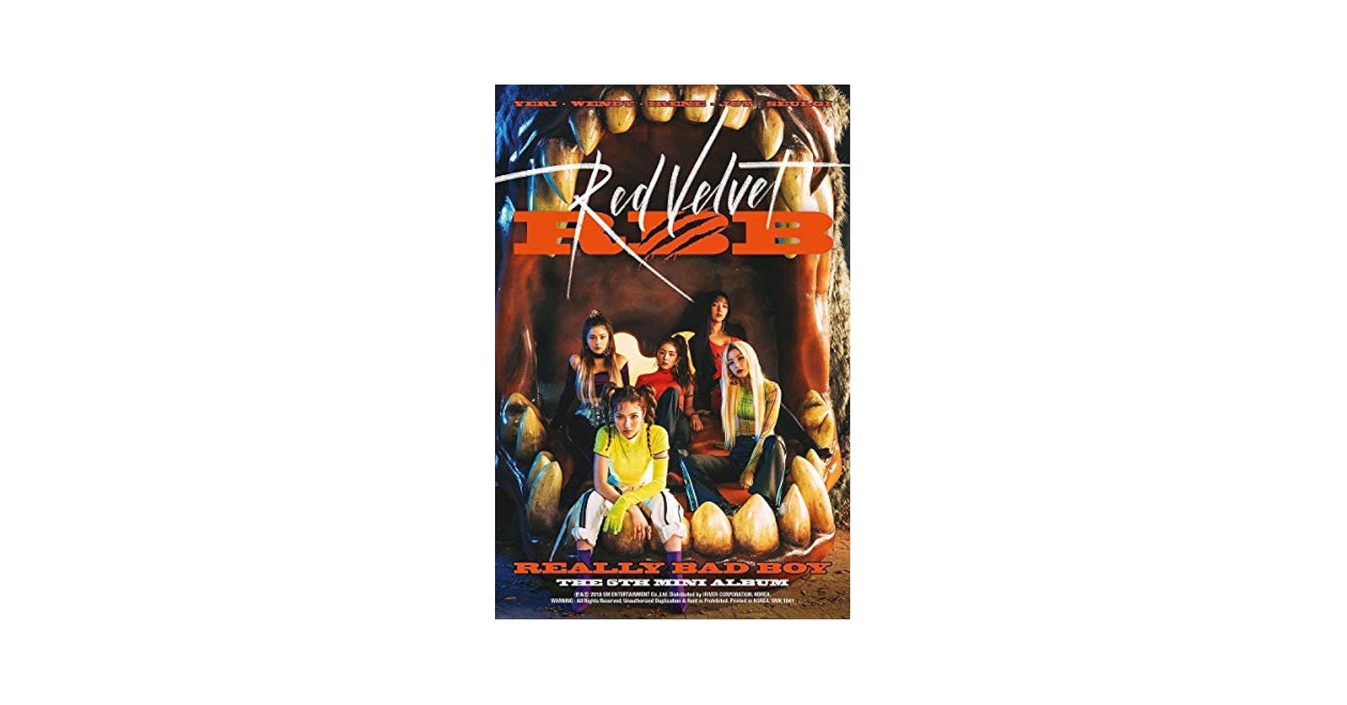 Red Velvet - [ RBB ] 5th Mini Album CD+Photobook+Photocard+